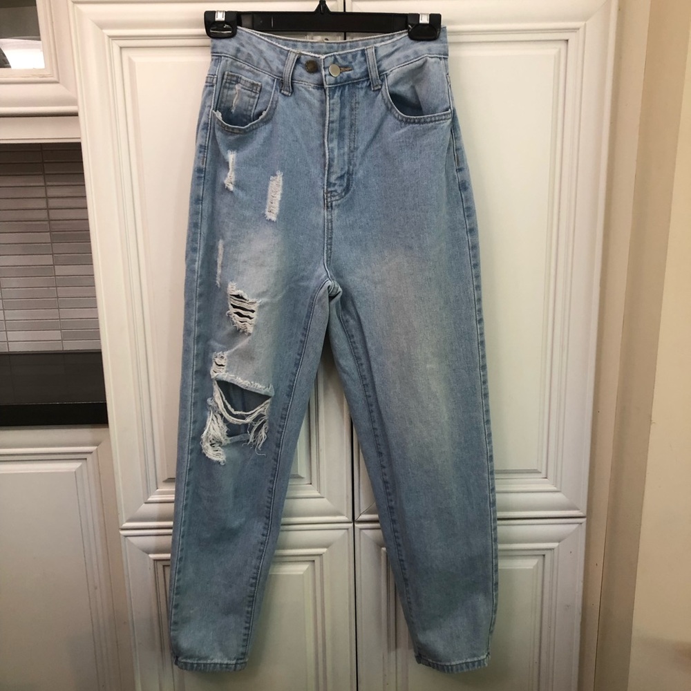 SHEIN women’s high rise jeans